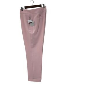 Kasper Dress Pants Women Sz14 Tutu Pink NEW Straight Leg Trouser Spring Easter